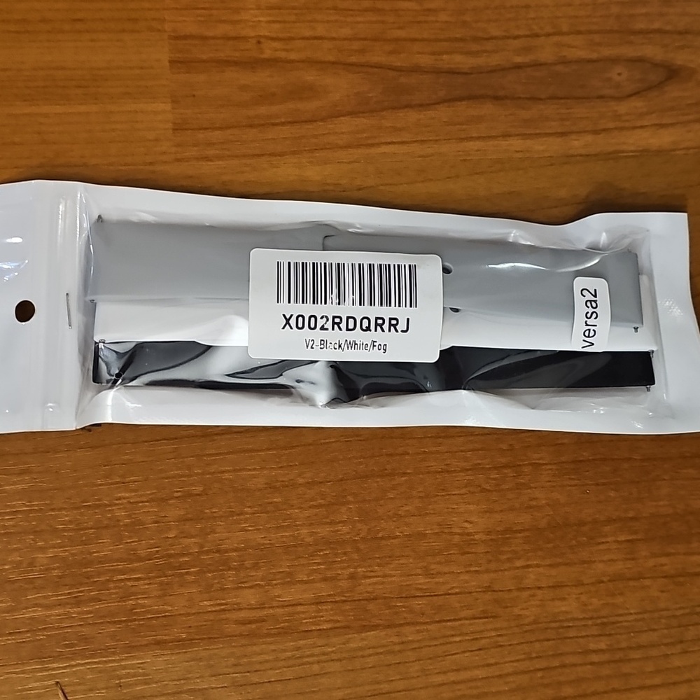 Fitbit Versa 2/3/Sense/Special Edition & Lite Black, White & Grey Athletic Bands - Picture 8 of 12